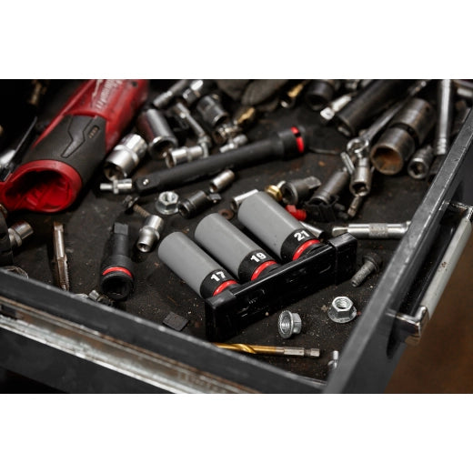 SHOCKWAVE™ Impact Duty 1/2 Drive Metric 3PC Lug Nut Wheel Socket Set - 49-66-7830 - image 2