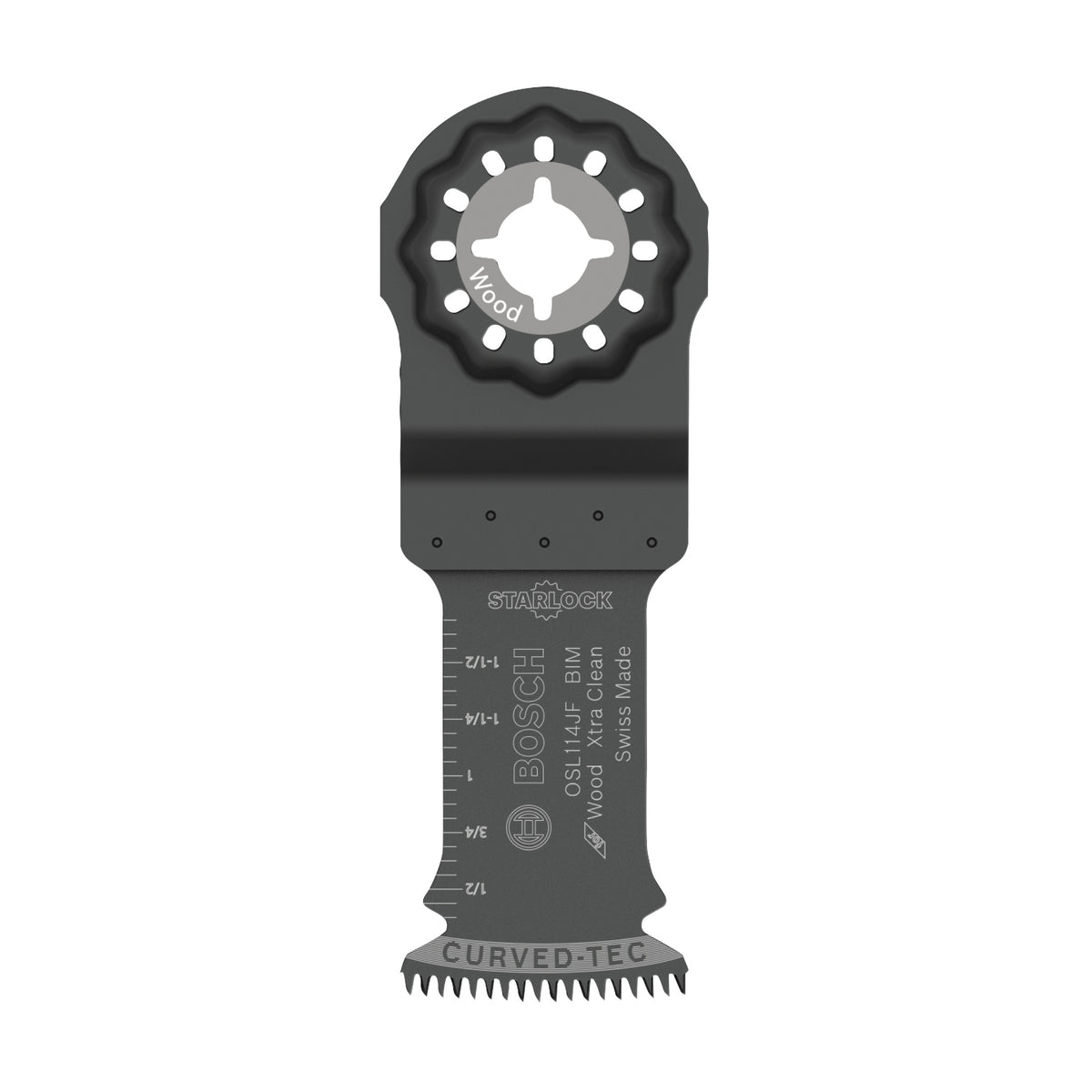 Bosch OSL114JF 1-1/4 In. Starlock Oscillating Multi Tool Bi-Metal Xtra-clean Clean Plunge Cut Blade