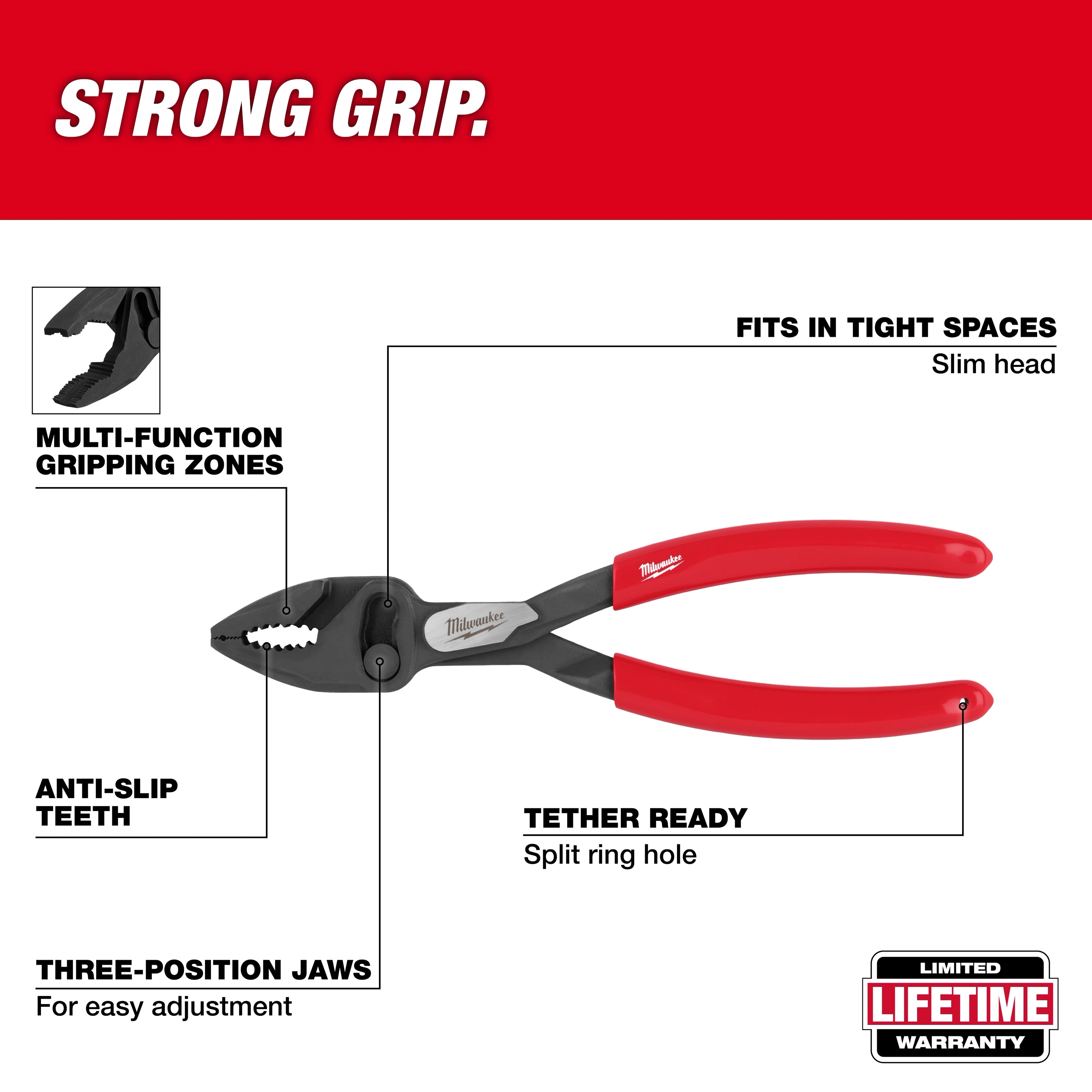 8" Slip Joint Pliers