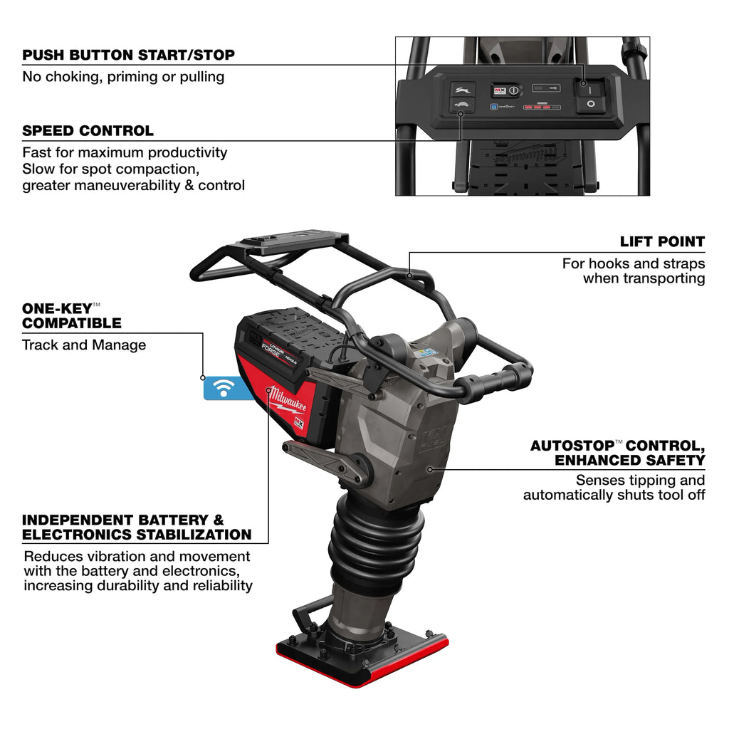 MX FUEL™ 70 kg Rammer Kit