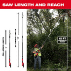 Milwaukee M18 FUEL Telescoping Pole Saw (Tool-Only) | 3013-20