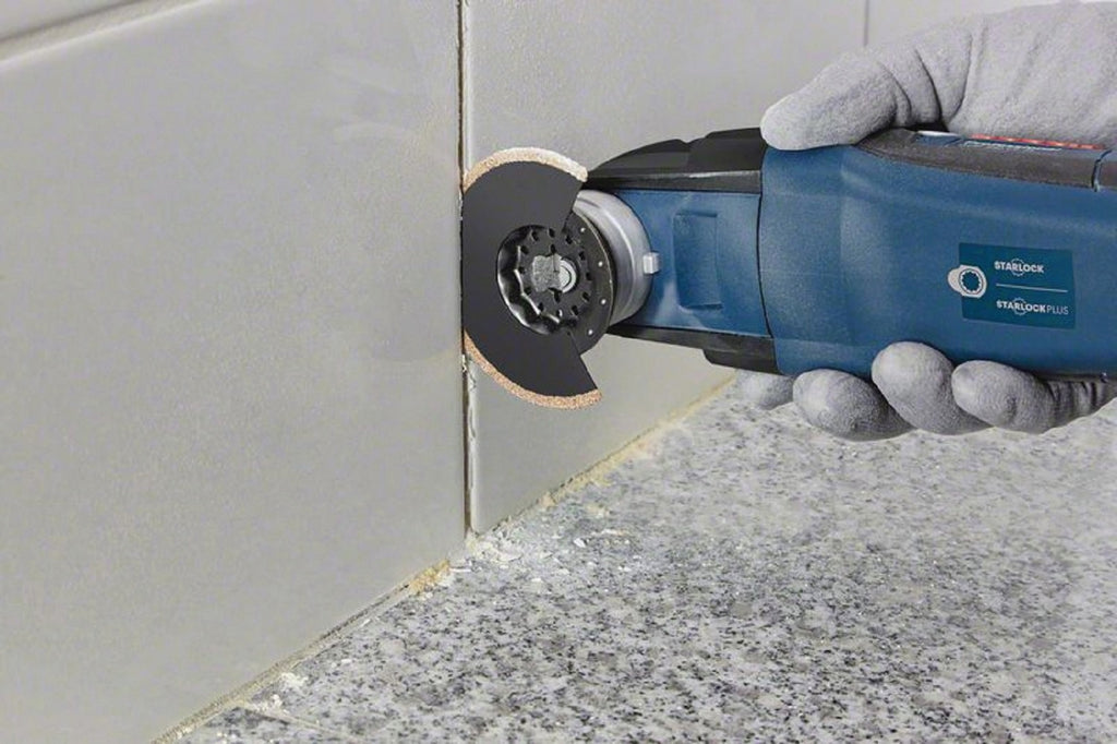 Bosch OSL212CG 2-1/2 In. Starlock Oscillating Multi Tool Carbide Grit Segmented Saw Blade