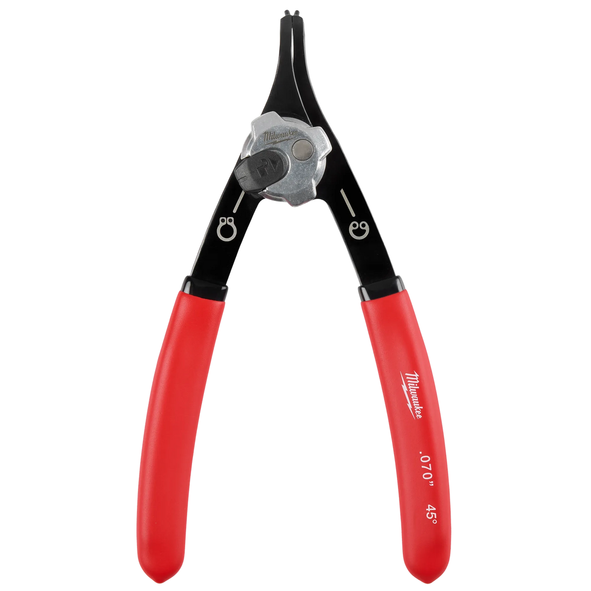 Milwaukee .070" Convertible Snap Ring Pliers - 45° | 48-22-6537
