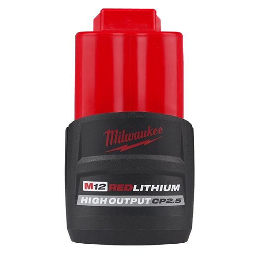 Milwaukee M12 REDLITHIUM HIGH OUTPUT CP2.5 Battery Pack | 48-11-2425