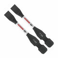 Bosch ITDSL68202 2 pc. Driven 2 In.. Impact Slotted #6-8 Power Bits