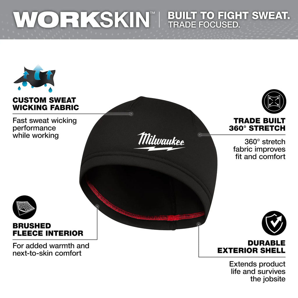 Milwaukee WORKSKIN Low-Profile Beanie | M752B