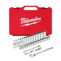 Milwaukee 3/8" Drive 32-Piece Ratchet & Socket Set - Metric | 48-22-9508