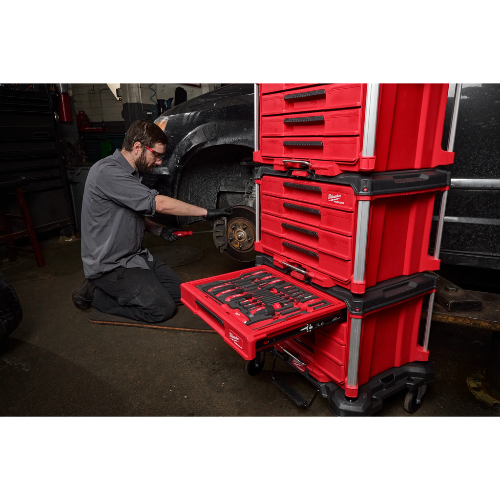 64pc. Hand Tool Set with PACKOUT™ 4 Drawer Tool Box