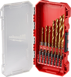 Milwaukee SHOCKWAVE Impact Duty RED HELIX Titanium Drill Bit Set - 15-Piece | 48-89-4670