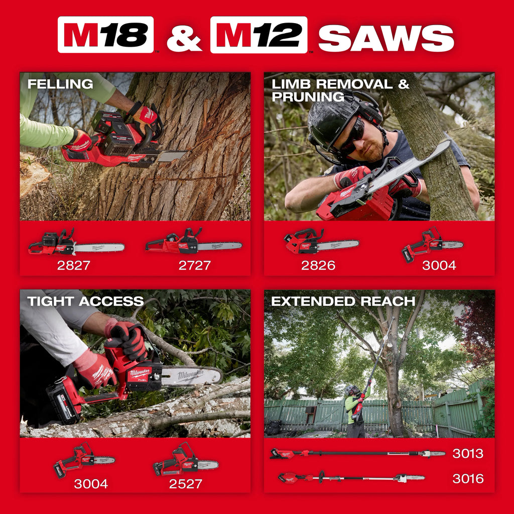 M18 FUEL™ 20" Dual Battery Chainsaw Kit