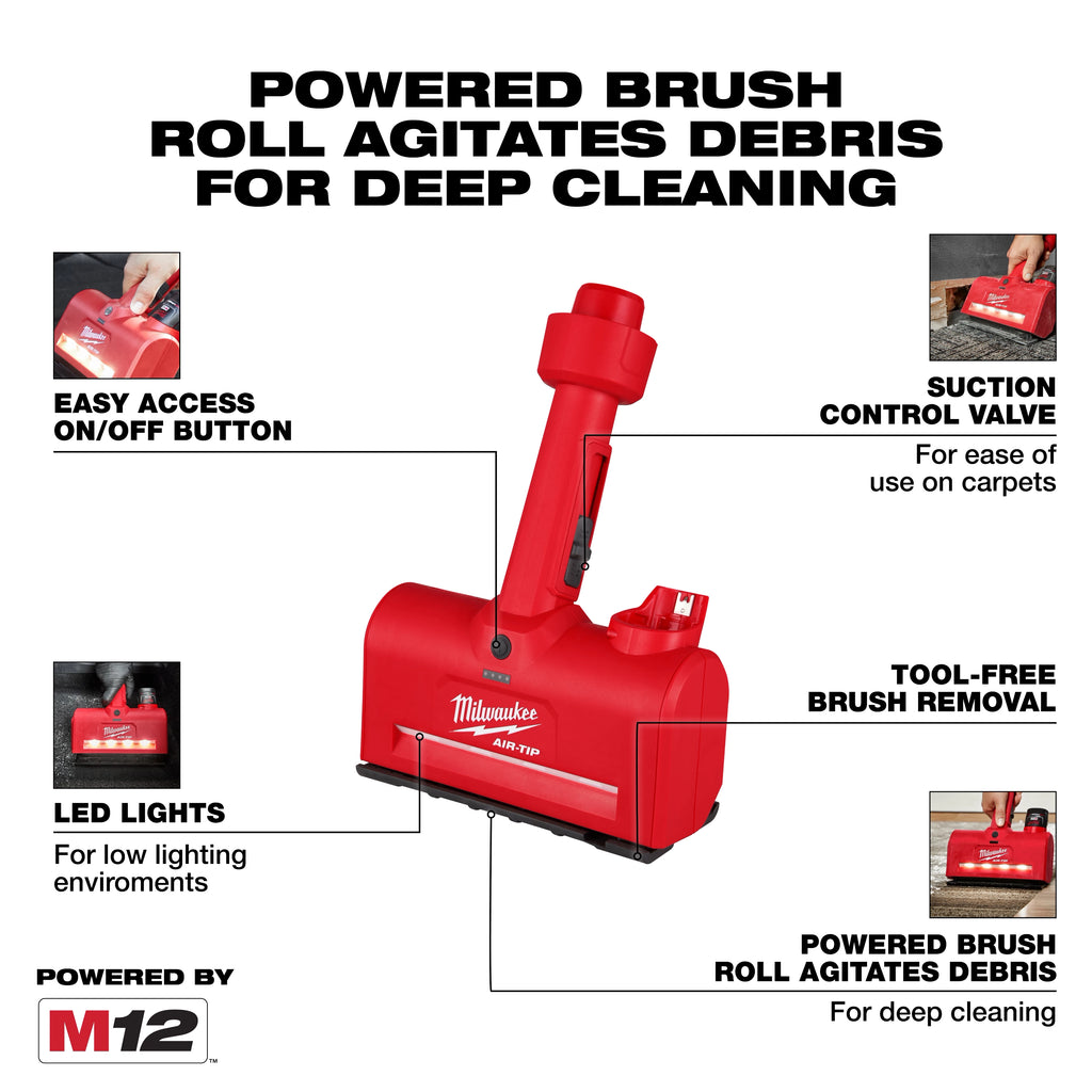 Milwaukee M12 AIR-TIP Utility Nozzle | 0980-20