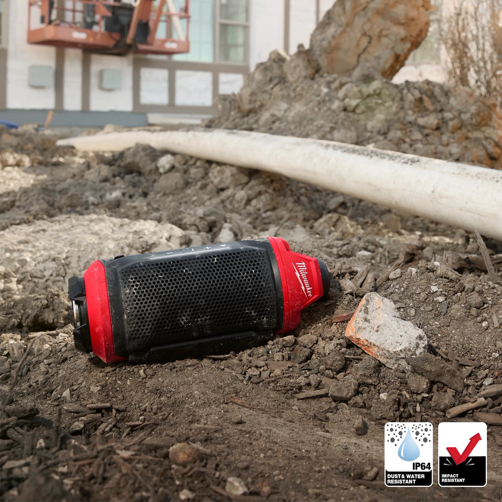 Milwaukee M12 Bluetooth Jobsite Speaker with  PACKOUT Compatibility | 2955-20