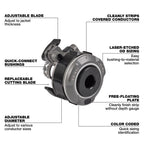 0.5" - 0.7" Adjustable Bushing for M18 FUEL™ Covered Conductor Cable Stripper