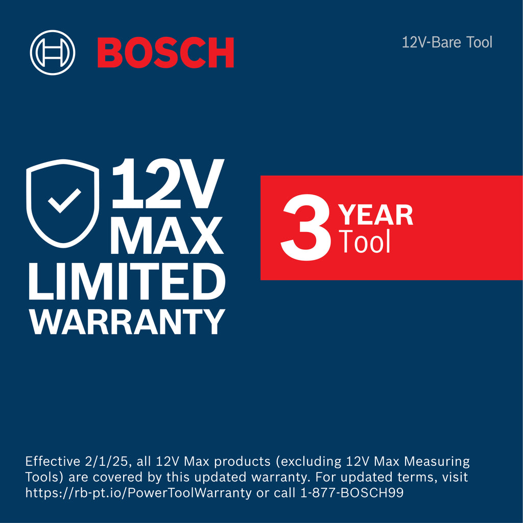 Bosch GPO12V-77N 12V Compact Cordless Brushless 3 In. Rotary Polisher (Tool Only)