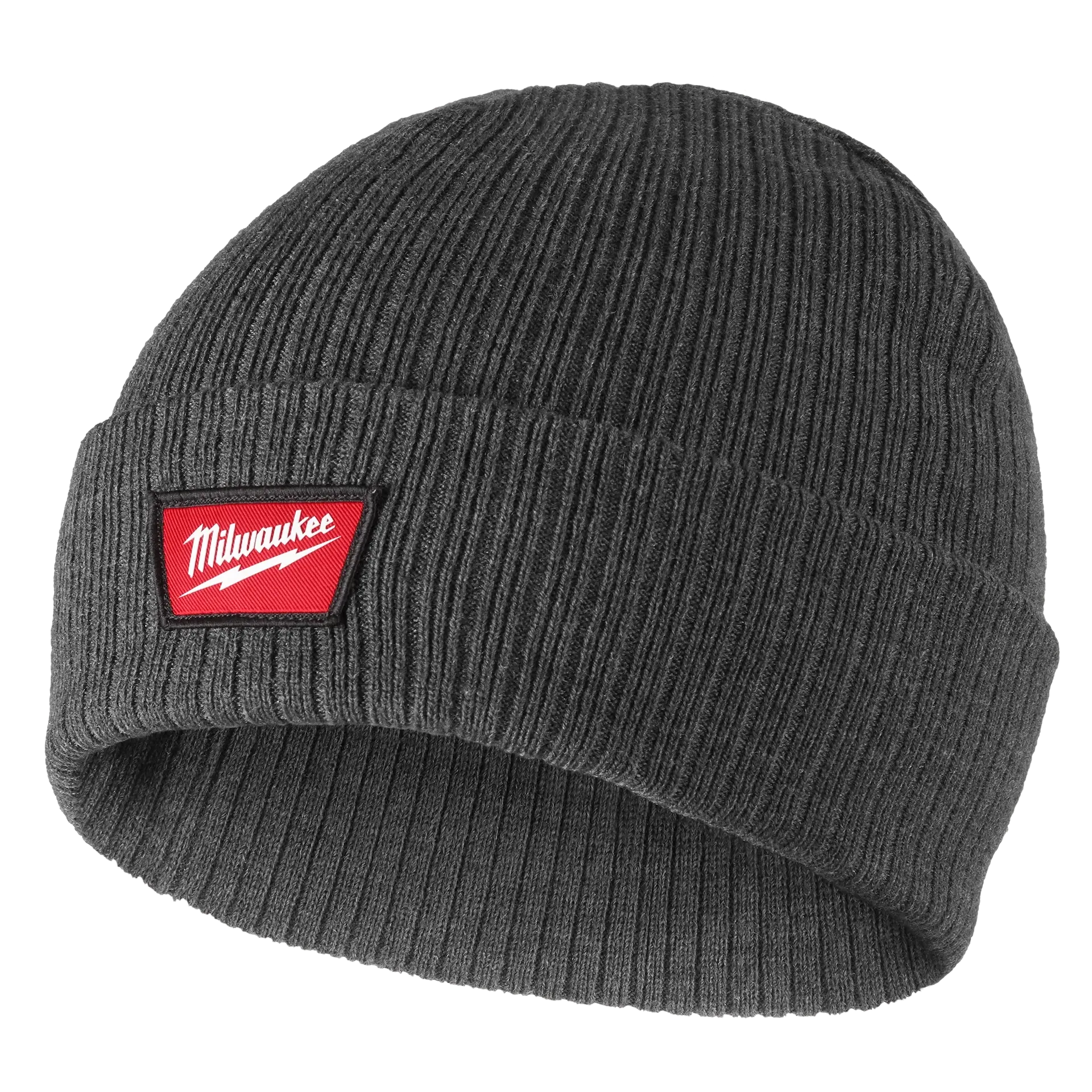 Rib-Knit Cuffed Beanie