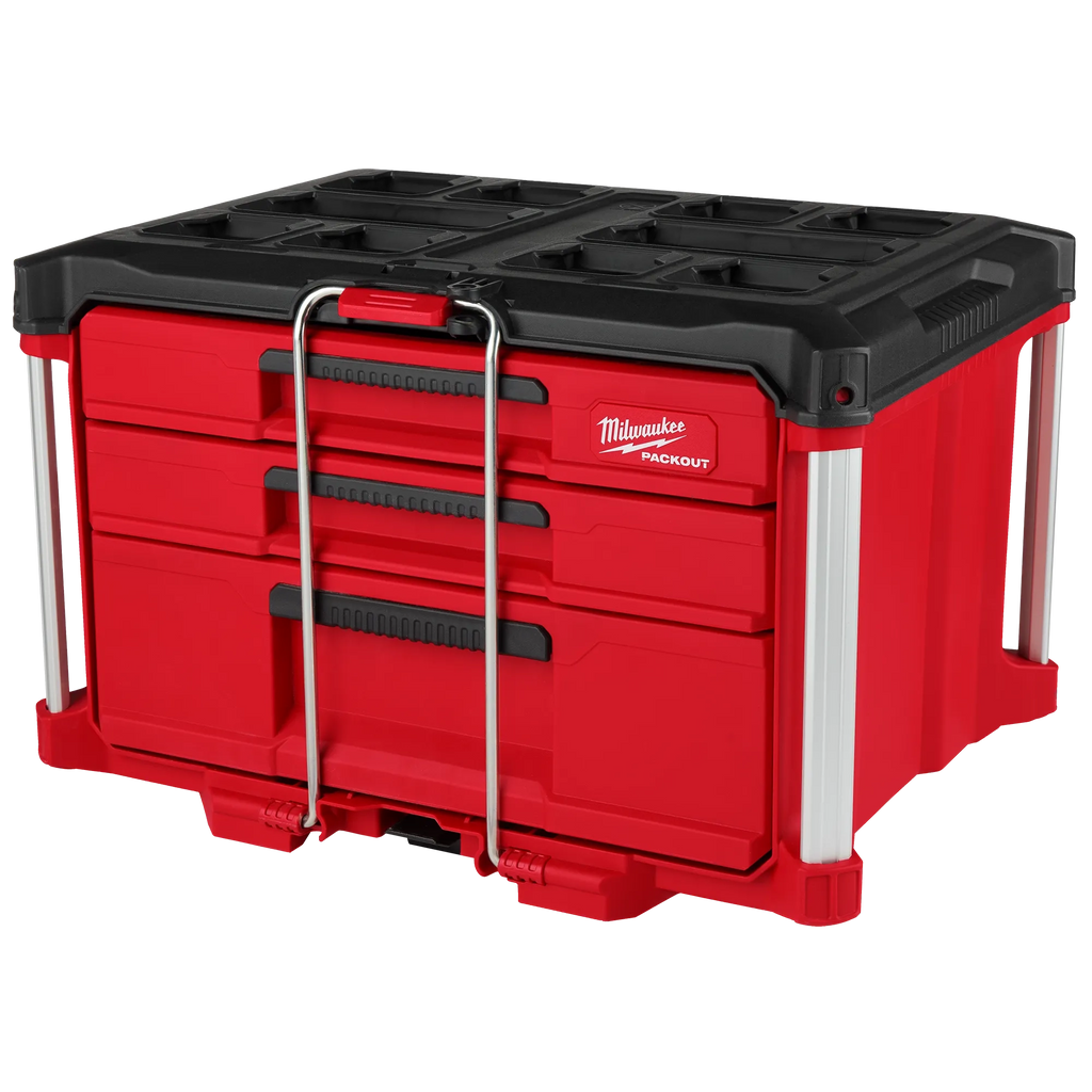 Milwaukee PACKOUT Multi-Depth 3-Drawer Tool Box | 48-22-8447
