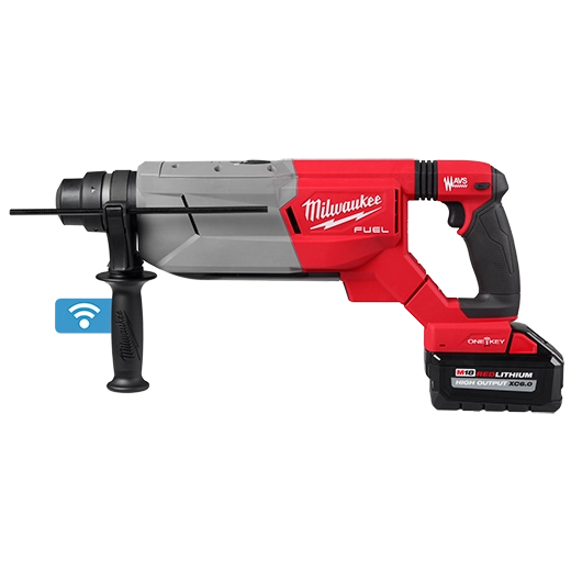 Milwaukee M18 FUEL 1-1/4” SDS Plus D-Handle Rotary Hammer Kit with  ONE-KEY | 2916-22