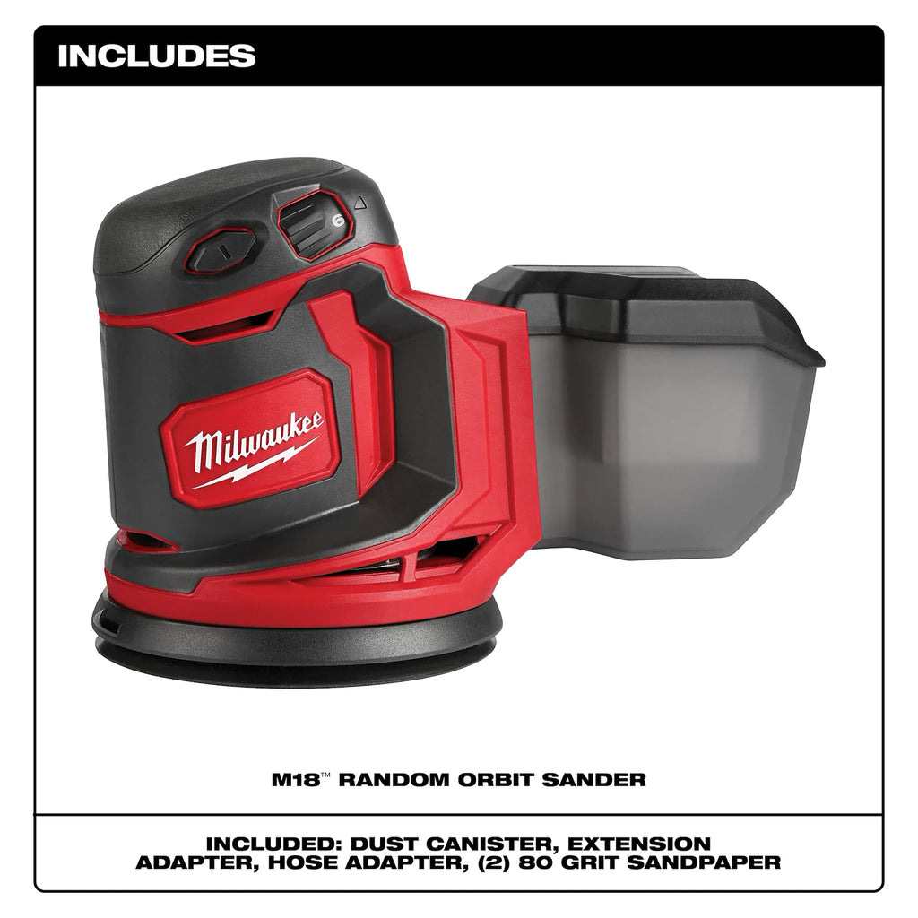 Milwaukee M18 Random Orbit Sander | 2648-20
