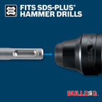 Bosch HCST006 6 pc. SDS-plus Bulldog Rotary Hammer Bit Set