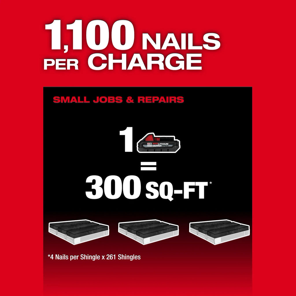 Milwaukee M18 FUEL Coil Roofing Nailer – Configuration Options