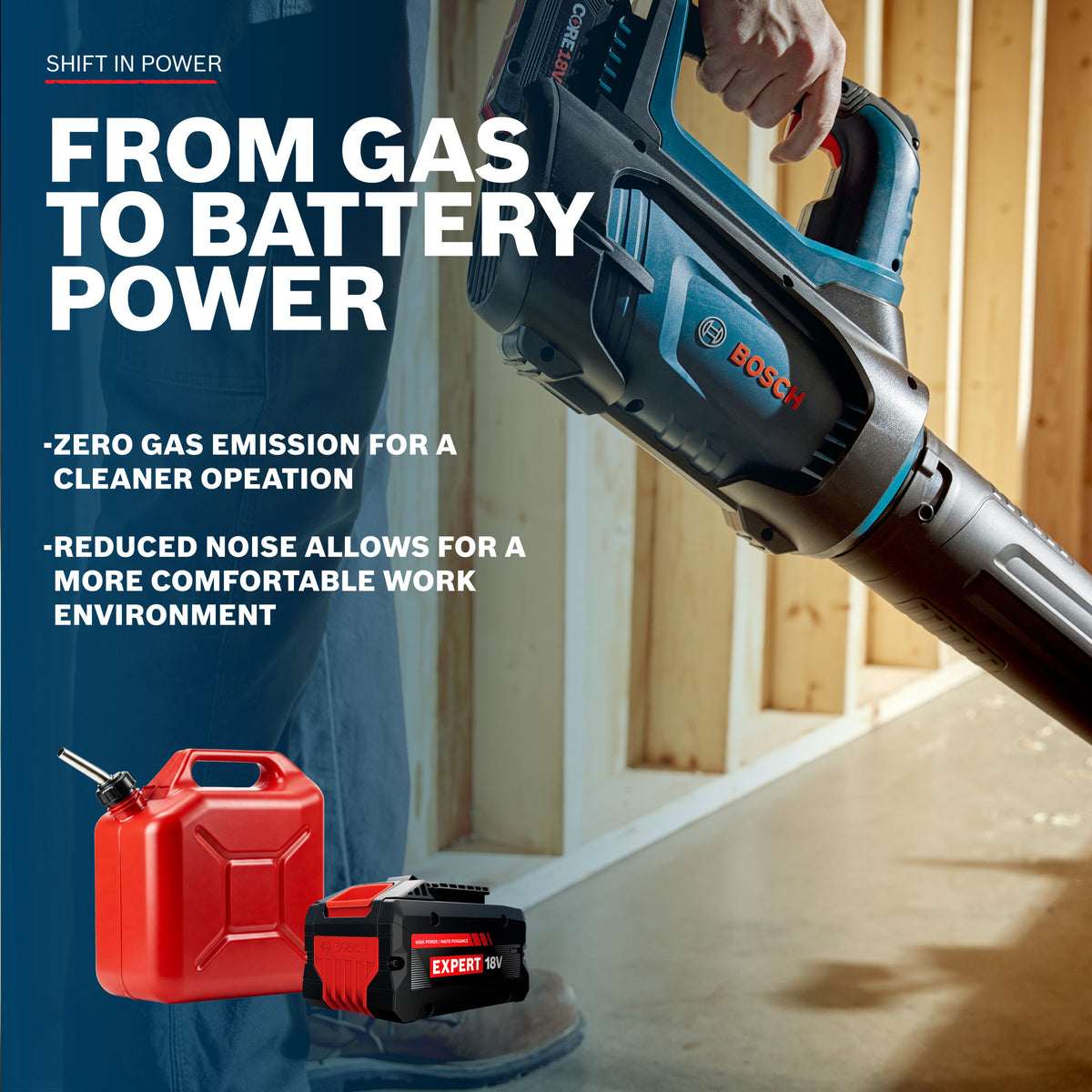 Bosch GBL18V-450N18X 18V Blower Kit