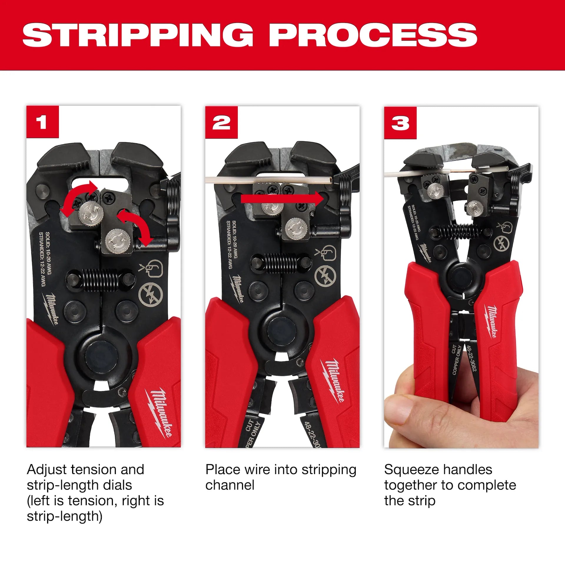 Self-Adjusting Wire Stripper & Cutter