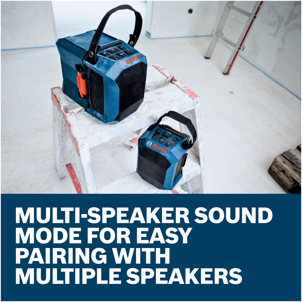 Bosch GPB18V-1CN 18V Jobsite Bluetooth Speaker