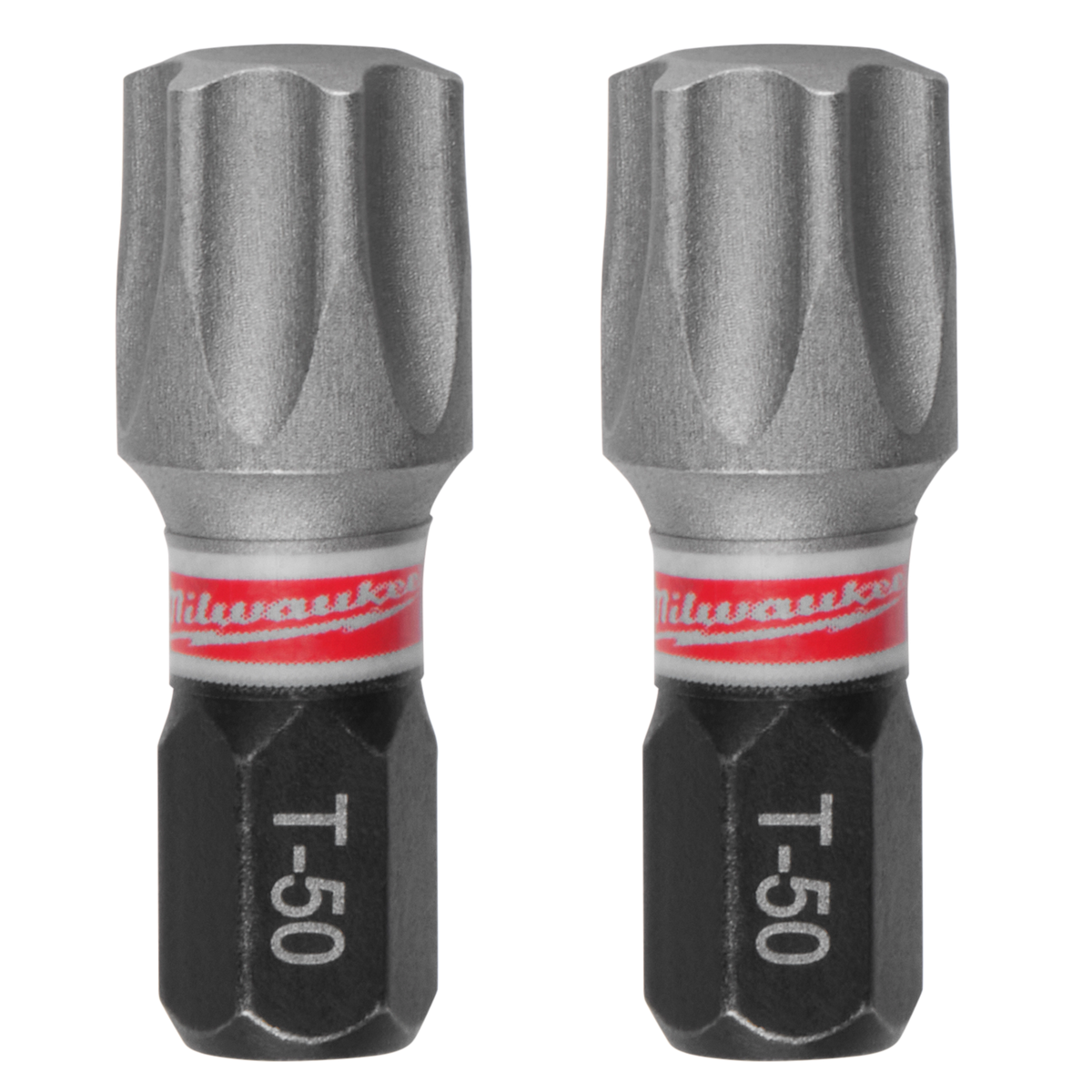 Milwaukee SHOCKWAVE 1" Impact TORX T55 Insert Bits (25 PK) | 48-32-4189