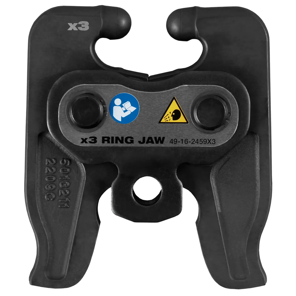 Milwaukee X3 Ring Jaw for M12 FORCE LOGIC Press Tool | 49-16-2459X3