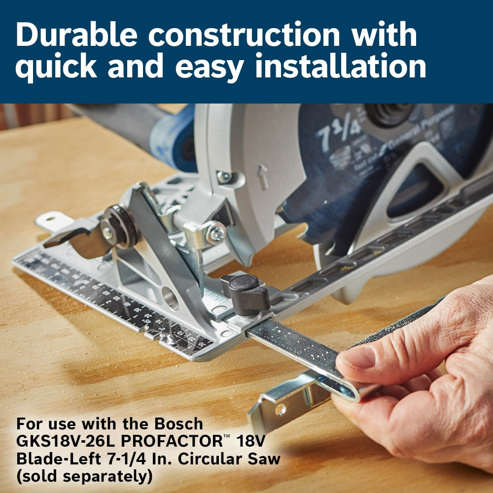 Bosch GKSLPG Blade-Left Circular Saw Rip Fence