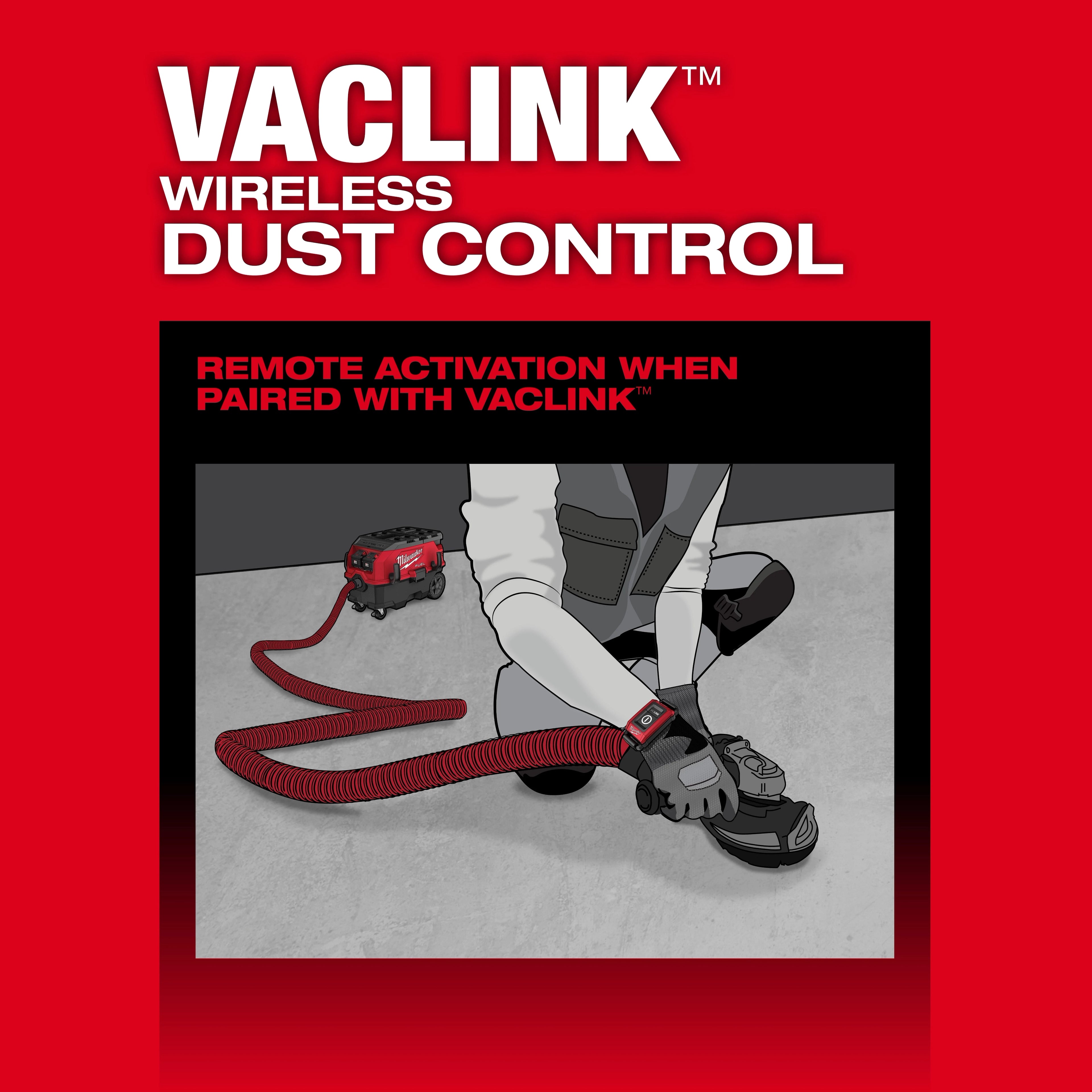 M18 FUEL™ 9 Gallon Dual Battery Dust Extractor w/ PACKOUT™ Compatibility and VACLINK™