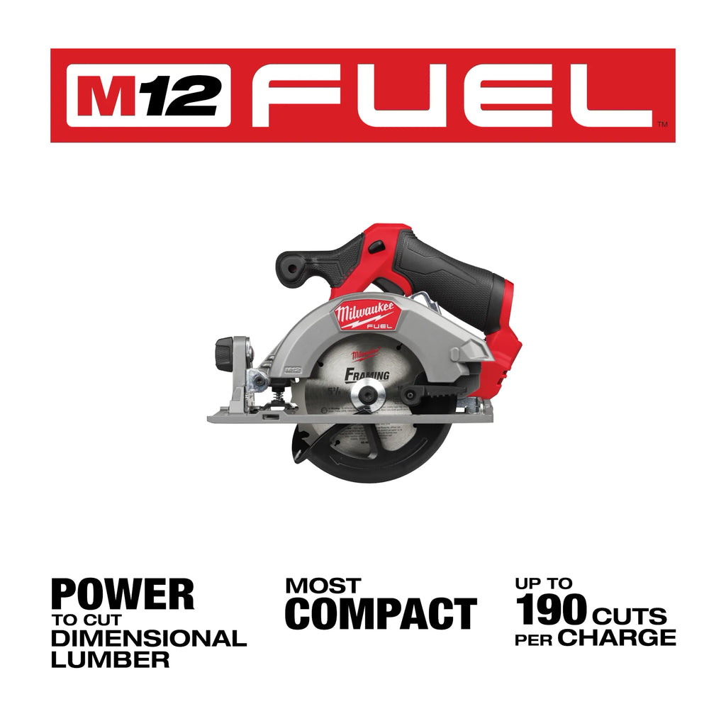 M12 FUEL™ 5-3/8” Circular Saw