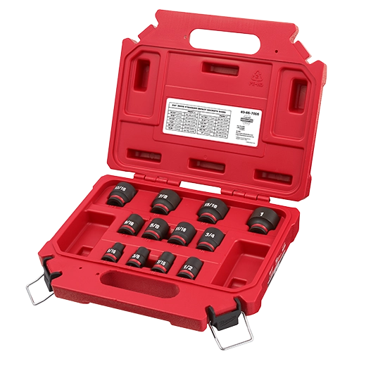 12PC SHOCKWAVE™ Impact Duty 3/8" Drive SAE Standard 6 Point Socket Set - 49-66-7005 - image 3