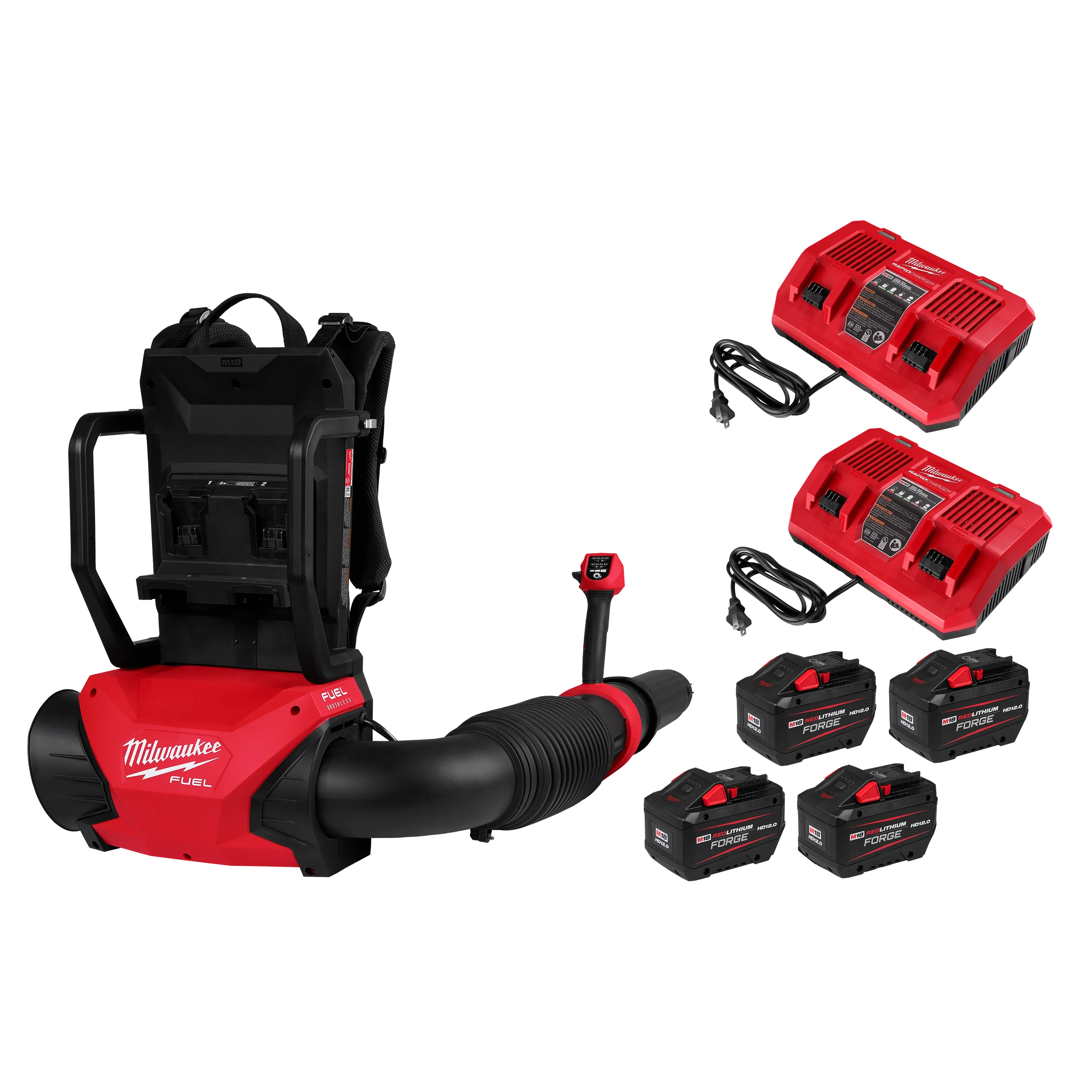 M18 FUEL™ Dual Battery Backpack Blower