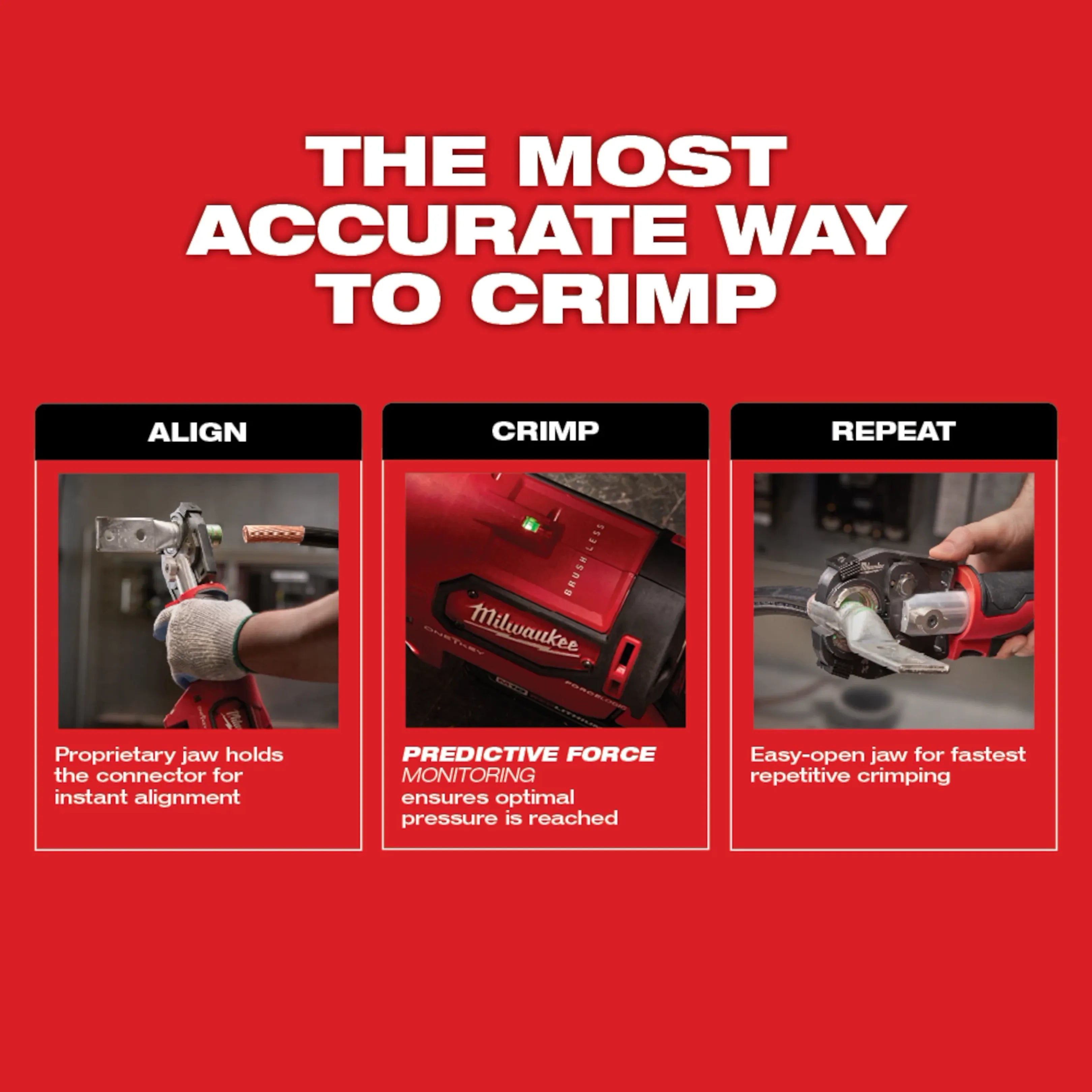 M18™  FORCE LOGIC™ 600 MCM Crimper