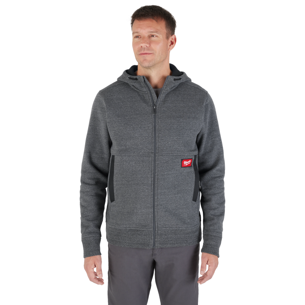 Milwaukee GRIDIRON Full-Zip Hoodie - Gray