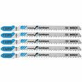 Bosch T227D 5 pc. 4 In. 8 TPI Special for Aluminum T-Shank Jig Saw Blades
