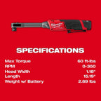 M12 FUEL™ INSIDER™ Extended Reach Box Ratchet