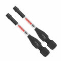 Bosch ITDSQ2202 2 pc. Driven 2 In. Impact Square #2 Insert Bits