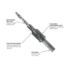 Bosch SP512 #12 Hex Shank Screw Pilot Bit
