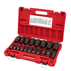 19PC SHOCKWAVE™ Impact Duty 1/2" Drive SAE Deep 6 Point Socket Set - 49-66-7012 - image 3