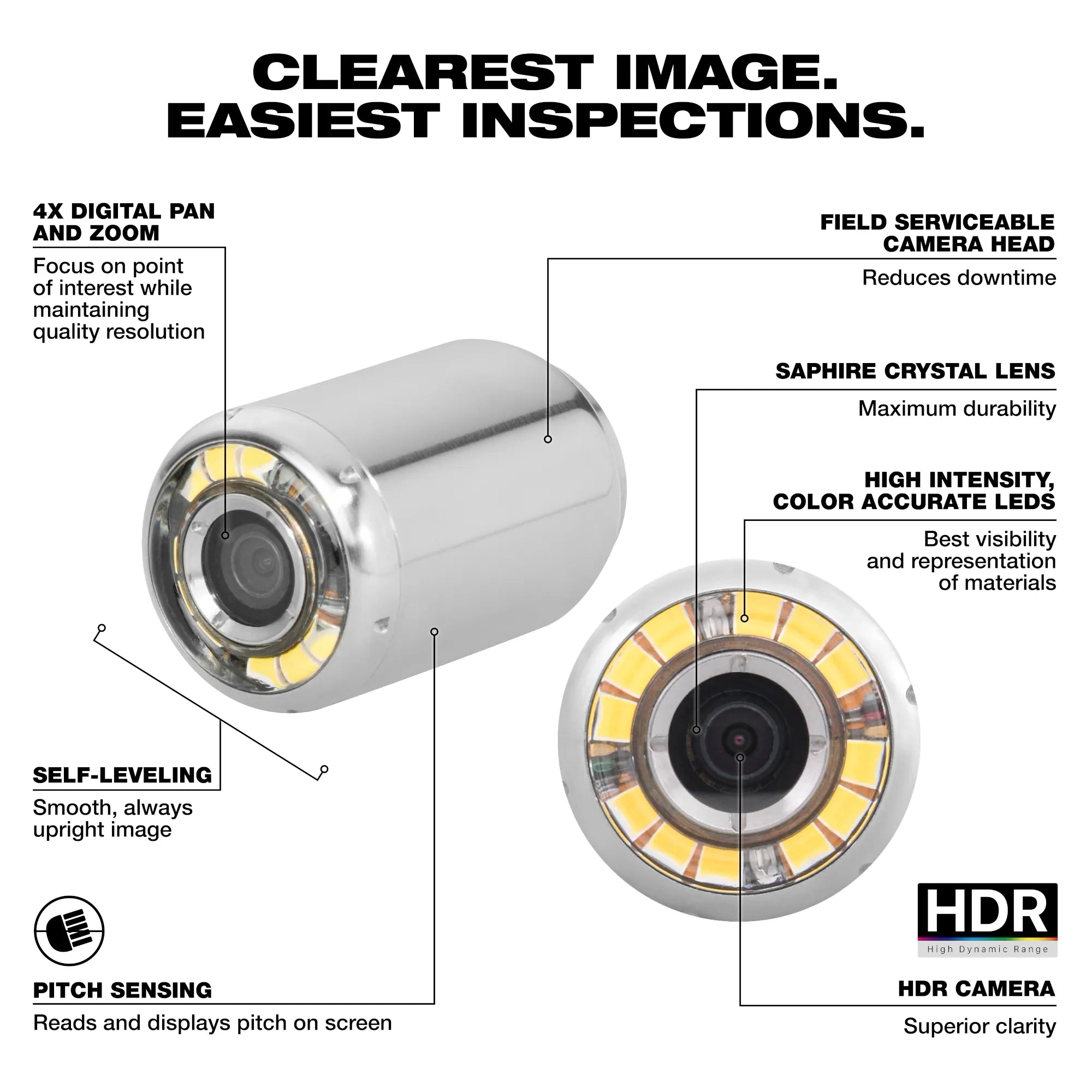M18™ 100’ Flexible Modular Pipeline Inspection System