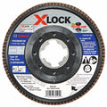 Bosch FDX29450120 4-1/2 In. X-LOCK Arbor Type 29 120 Grit Flap Disc