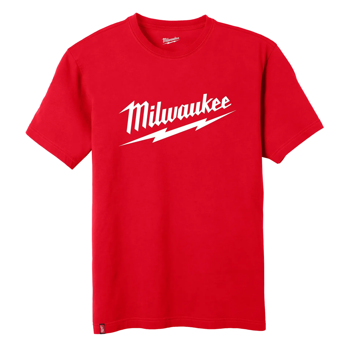 Milwaukee Heavy Duty Tee - Short Sleeve Logo Red L | 607R-L