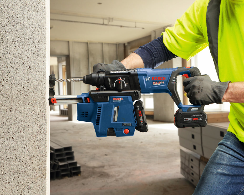 Bosch GDE18V-26DN 18V SDS-plus Bulldog 1 In. Dust Collection Attachment