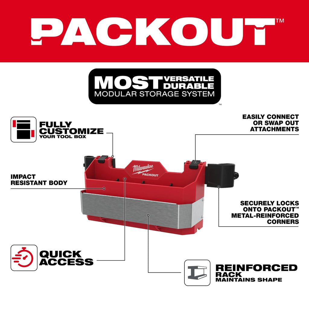 Milwaukee PACKOUT Tool Box Caddy Attachment | 48-22-8602