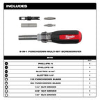 9in1 Punchdown Multi-Bit Screwdriver