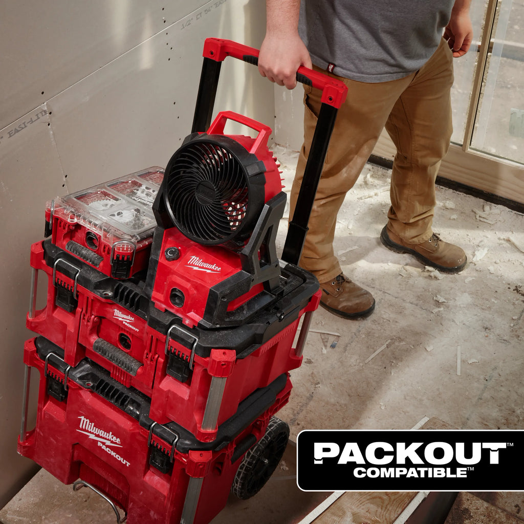 Milwaukee M18 Brushless Fan with  PACKOUT Compatibility | 0818-20