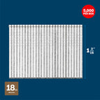 Bosch GNH18G116GV 1-3/16 In. x 18ga Brad Nails (5000 Per Box)