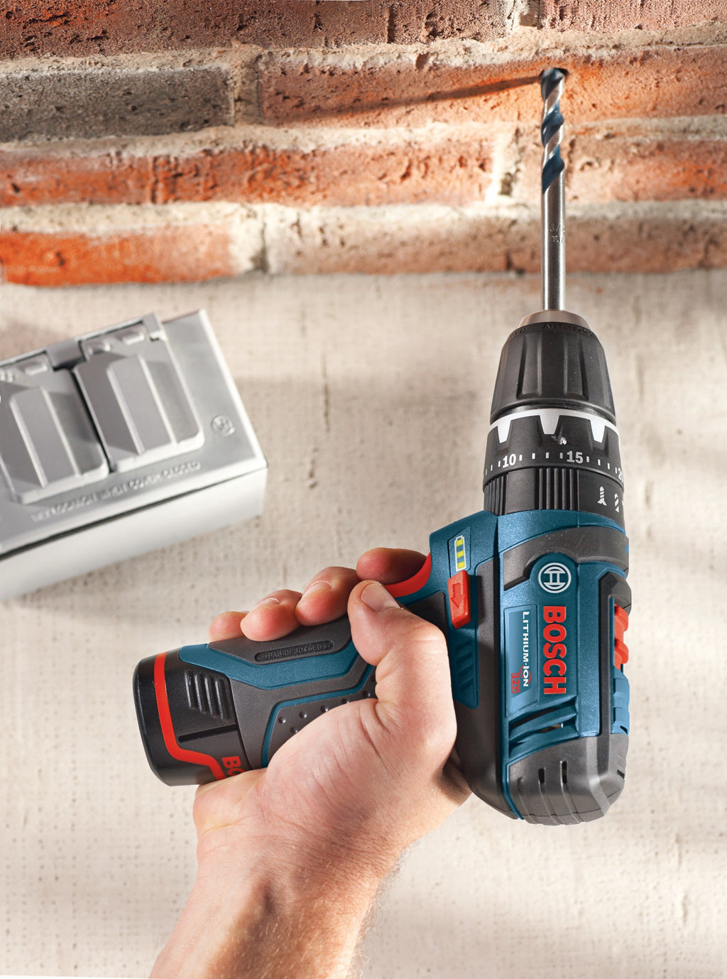Bosch PS130-2A 12V Max 3/8 In. Hammer Drill/Driver Kit